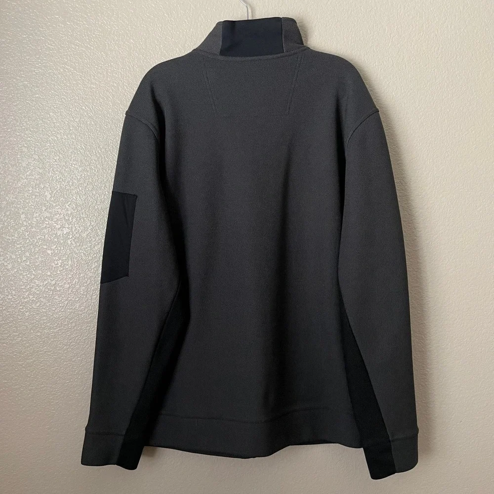 Alaskan Hardgear Jacket‎ Mens XL Gray Graveltec Fleece Full Zip Outdoor Hiking